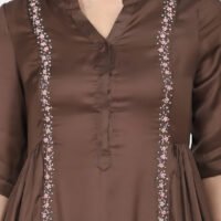 IMG_0132 Mushru Silk Hand Embroidered Kurta