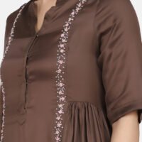 IMG_0133 Mushru Silk Hand Embroidered Kurta