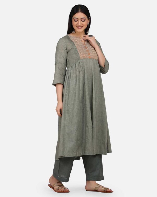 IMG_9936+2 Kurta With Embroidered Yoke