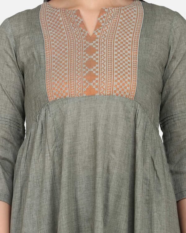 IMG_9936+6 Kurta With Embroidered Yoke