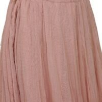 Cotton Dobby Crikled Skirt With Tissue Border (Free Size)
