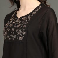 Delicate Zardozi Hand Embroidered A Line Kurta