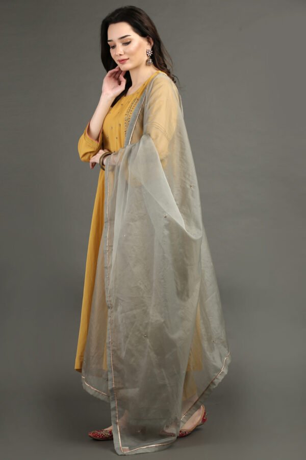 IMG_1073 Lively Yellow Hand Embroidered A Line Kurta