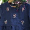 HAND EMBROIDERED COTTON SILK DRESS