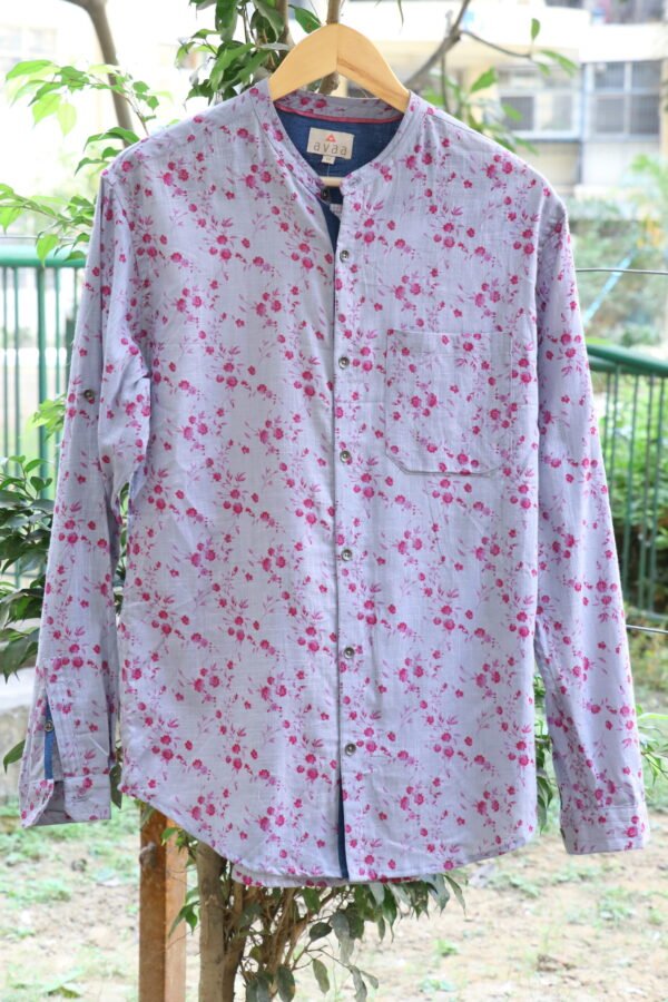 Cotton shirt and handloom vest (set of 2)