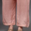 DOBBY PALAZO WITH ZARI DETAIL, PANT & DUPATTA(Set of 3)