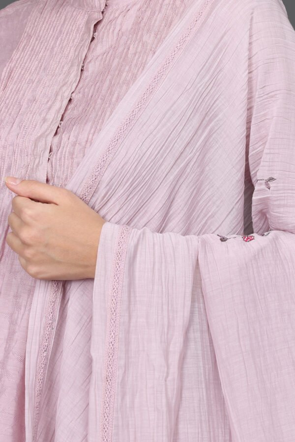 COTTON SILK HAND EMBROIDERED DUPATTA