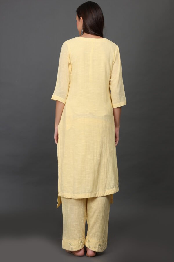 DELICATE AARI TARI/ ZARDOZI HAND EMBROIDERED PANT, KURTA, DUPATTA(SET OF 3)