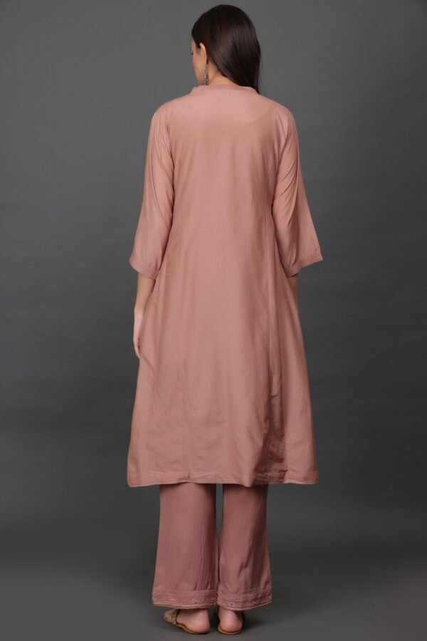 SILK HAND ZARDOZI HAND EMBROIDERED KURTA, PANT, DUPATTA (SETOF3)