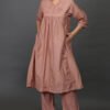 SILK HAND ZARDOZI HAND EMBROIDERED KURTA, PANT, DUPATTA (SETOF3)