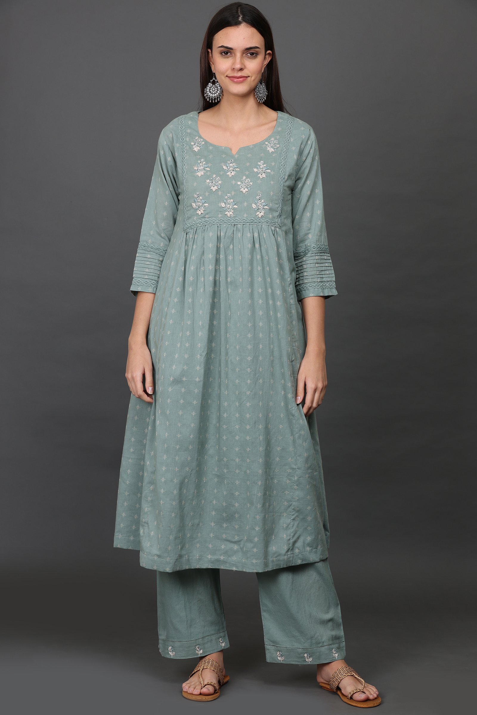 HAND EMBROIDERED BOHEMIAN KURTA